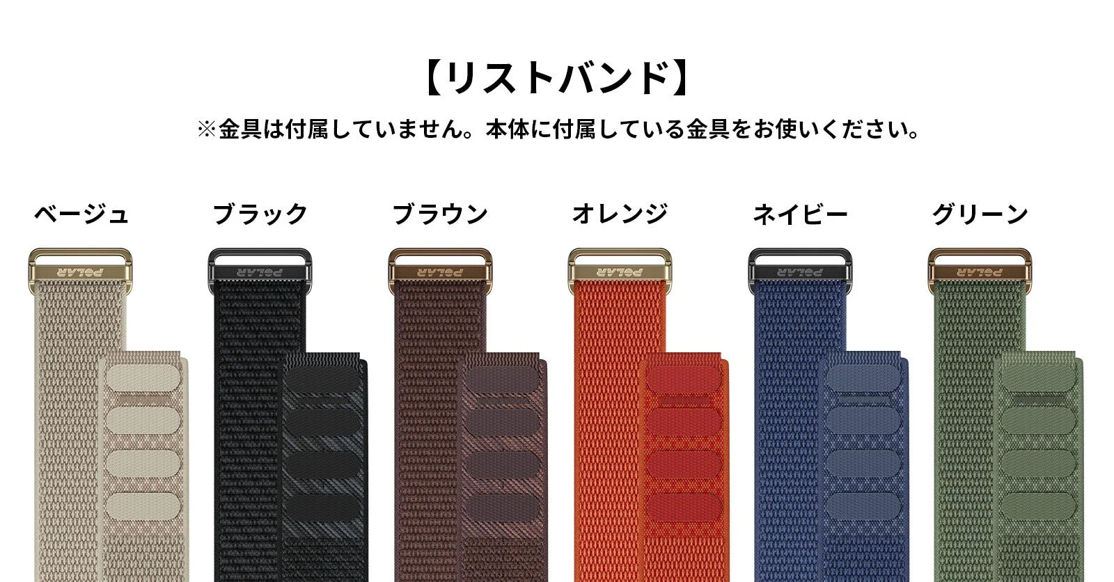 交換用リストバンド