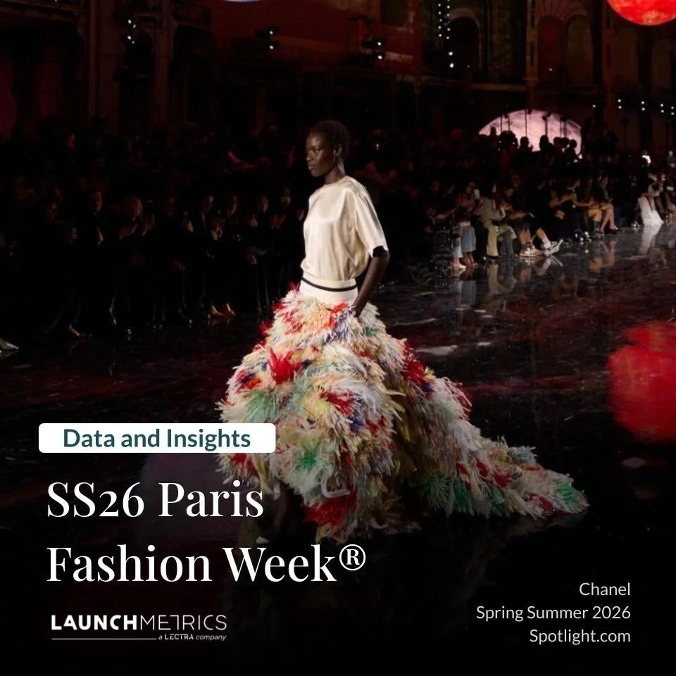 パリファッションウィークのランウェイ