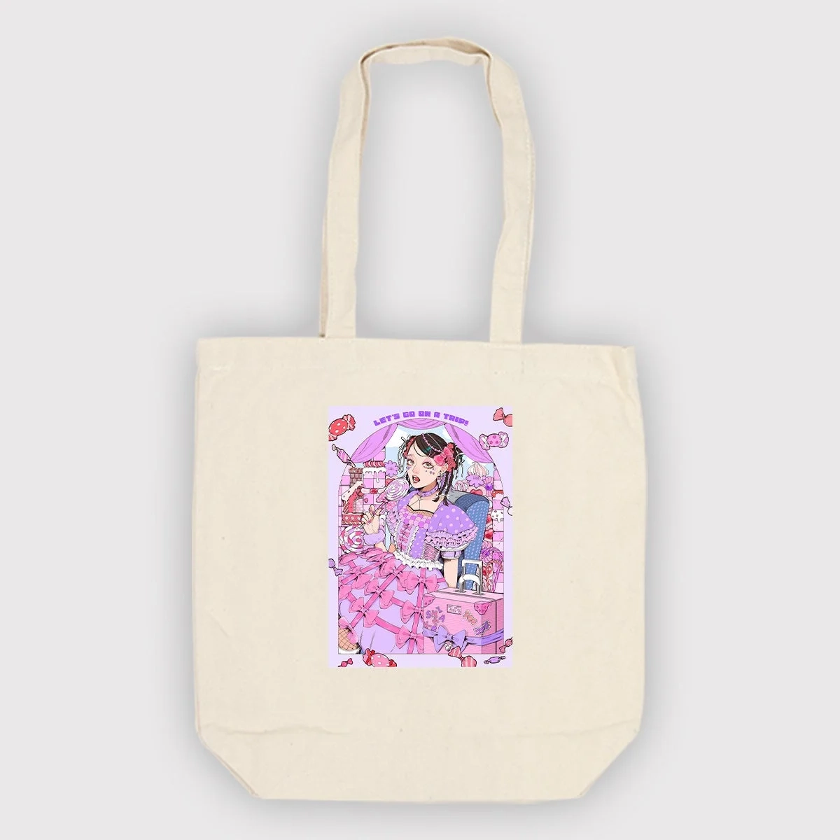 トートバッグのイラスト