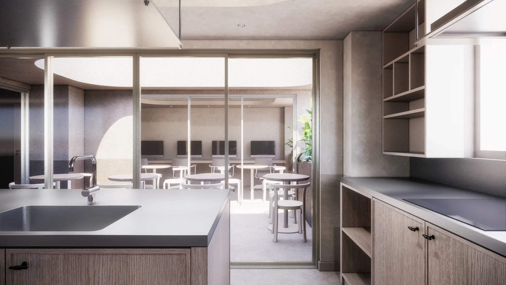 モダンなキッチン