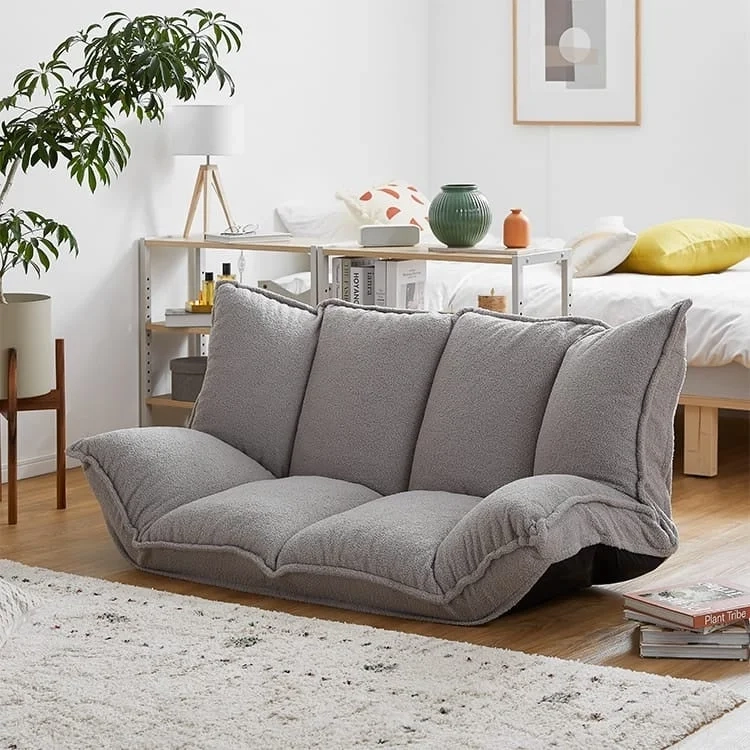 ふっくらリクライニングフロアソファ