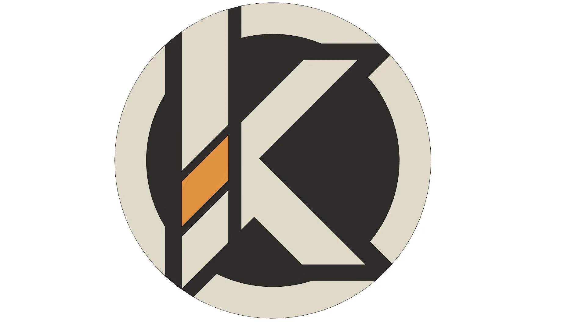 Kの文字をデザインしたロゴ