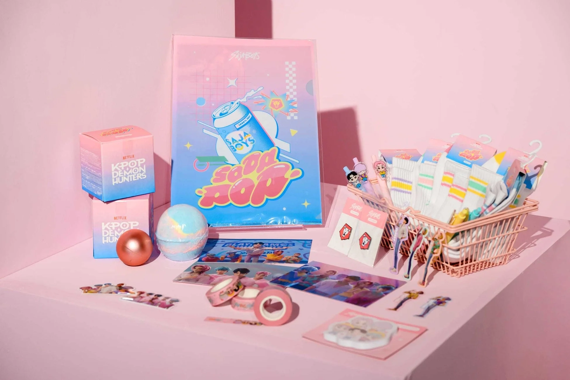 Netflix KPOP DEMON HUNTERSのグッズコレクション